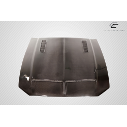2013-2014 Ford Mustang / 2010-2014 Mustang GT500 Carbon Creations GT500 Hood - I Piece image - 6