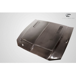 2013-2014 Ford Mustang / 2010-2014 Mustang GT500 Carbon Creations GT500 Hood - I Piece image - 7