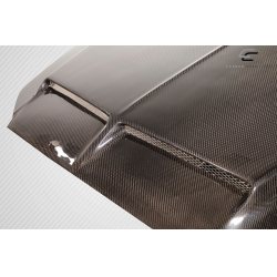 2013-2014 Ford Mustang / 2010-2014 Mustang GT500 Carbon Creations GT500 Hood - I Piece image - 9