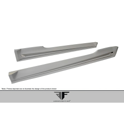 2004-2010 BMW 6 Series E63 E64 2DR Convertible AF-2 Wide Body Side Skirts Rocker Panels ( GFK ) - 2 Piece (S) image - 6