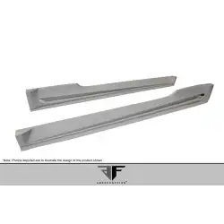 2004-2010 BMW 6 Series E63 E64 2DR Convertible AF-2 Wide Body Side Skirts Rocker Panels ( GFK ) - 2 Piece (S) image - 5