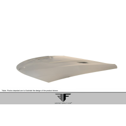 2004-2010 BMW 6 Series M6 E63 E64 2DR Convertible AF-2 Hood ( GFK ) - 1 Piece image - 4