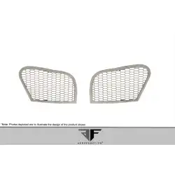 2007-2013 BMW X5 E70 Urethane AF-1 Front Bumper Upper Grille Insert ( PUR-RIM ) - 1 Piece (S) image - 3