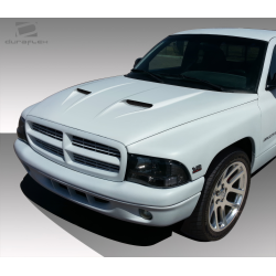 1997-2004 Dodge Dakota 1998-2003 Durango Duraflex CVX Hood - 1 Piece image - 3