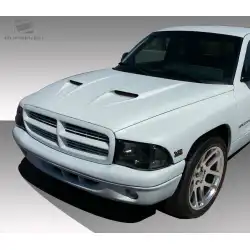 1997-2004 Dodge Dakota 1998-2003 Durango CVX Hood - 1 Piece image - 9