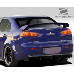 2008-2017 Mitsubishi Lancer 4DR Duraflex M Power Rear Diffuser - 1 Piece image - 3