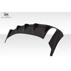 2008-2017 Mitsubishi Lancer 4DR M Power Rear Diffuser - 1 Piece image - 9
