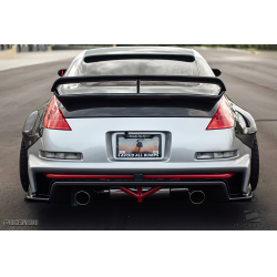 2003-2008 Nissan 350Z Z33 2DR Coupe Duraflex N-3 Trunk Wing Spoiler - 1 Piece image - 3