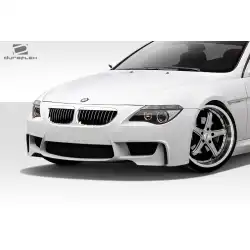 2004-2010 BMW 6 Series E63 E64 Convertible 2DR 1M Look Front Bumper - 1 Piece image - 6