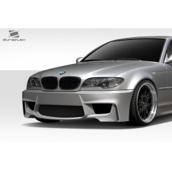 1999-2006 BMW 3 Series E46 Duraflex 1M Look Front Bumper - 1 Piece image - 3