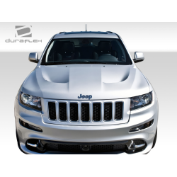 2011-2022 Jeep Grand Cherokee Duraflex SRT Look Hood - 1 Piece image - 3