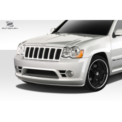 2008-2010 Jeep Grand Cherokee Duraflex SRT Look Front Bumper - 1 Piece image - 3
