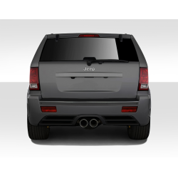 2005-2010 Jeep Grand Cherokee Duraflex SRT Look Rear Bumper - 1 Piece image - 1
