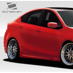 2013-2016 Dodge Dart Duraflex Racer Side Skirt Rocker Panels - 2 Piece image - 3