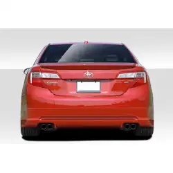 2012-2014 Toyota Camry Racer Rear Lip Under Spoiler Air Dam - 1 Piece image - 1
