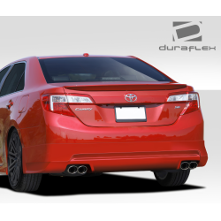 2012-2014 Toyota Camry Duraflex Racer Rear Lip Under Spoiler Air Dam - 1 Piece image - 3