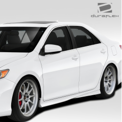2012-2014 Toyota Camry Duraflex Racer Side Skirt Rocker Panels - 2 Piece image - 3