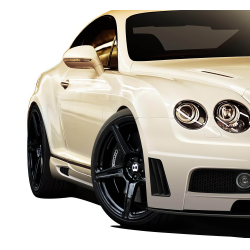 2003-2010 Bentley Continental GT GTC AF-1 Side Skirt Rocker Panels ( GFK ) - 2 Piece image - 2