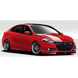 2013-2016 Dodge Dart Duraflex Racer Body Kit (dual exhaust) - 4 Piece image - 1