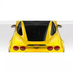 2005-2013 Chevrolet Corvette C6 Stingray Look Roof Window Rail Halo Kit - 3 Piece image - 4