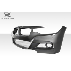 2012-2018 BMW 3 Series F30 Duraflex M Sport Look Front Bumper - 1 Piece image - 4
