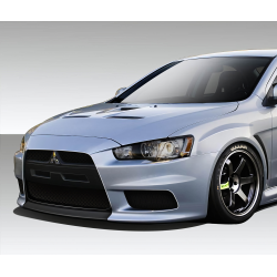 2008-2017 Mitsubishi Lancer Duraflex Evo X V3 Front Bumper - 1 Piece image - 1
