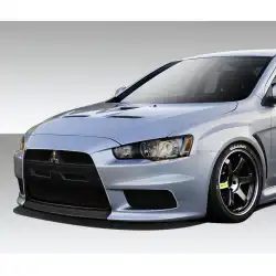 2008-2017 Mitsubishi Lancer Evo X V3 Front Bumper - 1 Piece image - 1