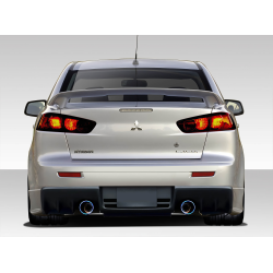 2008-2017 Mitsubishi Lancer Duraflex Evo X V3 Rear Bumper - 1 Piece image - 1