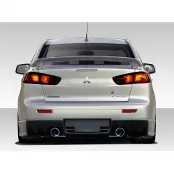 2008-2017 Mitsubishi Lancer Evo X V3 Rear Bumper - 1 Piece image - 1