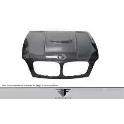 2008-2014 BMW X6 X6M E71 2007-2013 BMW X5 E70 Carbon AF-5 Hood ( CFP ) - 1 Piece image - 4