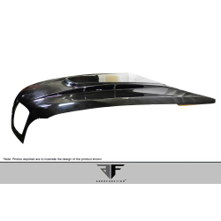 2008-2014 BMW X6 X6M E71 2007-2013 BMW X5 E70 Carbon AF-5 Hood ( CFP ) - 1 Piece image - 8