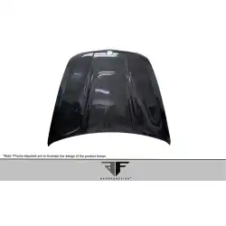 2008-2014 BMW X6 AF-5 Carbon Fiber Hood image - 6