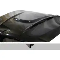2008-2014 BMW X6 AF-5 Carbon Fiber Hood image - 14