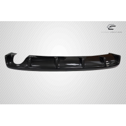 2008-2017 Mitsubishi Lancer 4DR Carbon Creations M Power Rear Diffuser - 1 Piece image - 7