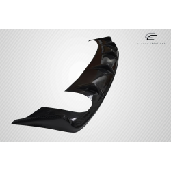 2008-2017 Mitsubishi Lancer 4DR Carbon Creations M Power Rear Diffuser - 1 Piece image - 8
