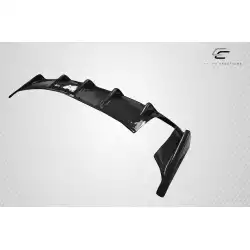 2008-2017 Mitsubishi Lancer 4DR M Power Rear Diffuser - 1 Piece image - 6