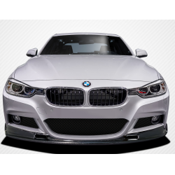 2012-2018 BMW 3 Series F30 M Sport Carbon Creations Eros Version 1 Front Lip Under Air Dam Spoiler - 1 Piece image - 1