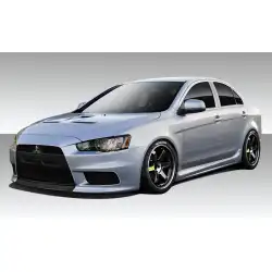 2008-2017 Mitsubishi Lancer Evo X V3 Body Kit - 4 Piece image - 4