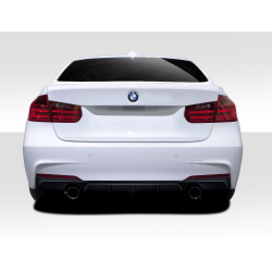 2012-2018 BMW 3 Series F30 Duraflex M Performance Look Rear Diffuser - 1 Piece ( will only fit M Sport bumpers ) (S) image - 1