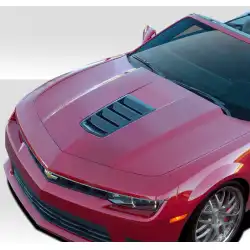 2010-2015 Chevrolet Camaro Z28 Look Hood - 1 Piece image - 6
