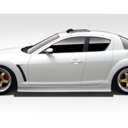2004-2011 Mazda RX-8 Duraflex Type F Side Skirt Rocker Panels - 2 Piece image - 1