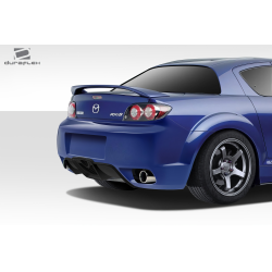 2004-2008 Mazda RX-8 Duraflex K-1 Rear Bumper - 1 Piece image - 3