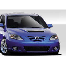 2004-2009 Mazda 3 hb Duraflex M-Speed Hood - 1 Piece image - 1