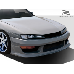 1997-1998 Nissan 240SX S14 Duraflex V-Speed Wide Body Front Bumper - 1 Piece image - 3