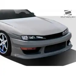 1997-1998 Nissan 240SX S14 V-Speed Wide Body Front Bumper - 1 Piece image - 7