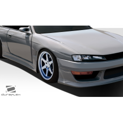 1997-1998 Nissan 240SX S14 Duraflex V-Speed Wide Body Front Fenders (+35mm) - 2 Piece image - 3