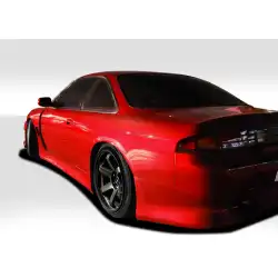 1995-1998 Nissan 240SX S14 V-Speed Wide Body Rear Fenders (+35mm) - 2 Piece image - 1