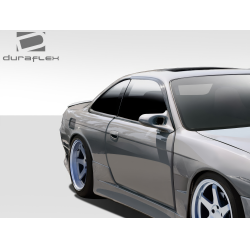 1995-1998 Nissan 240SX S14 Duraflex V-Speed Wide Body Rear Fenders (+35mm) - 2 Piece image - 3