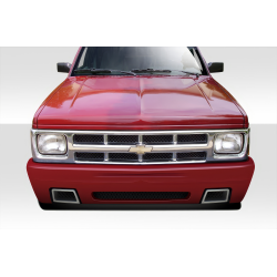 1982-1993 Chevrolet S10 Blazer GMC Jimmy Duraflex SS Look Front Bumper - 1 Piece image - 1