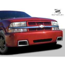 1994-2004 Chevrolet S10 1995-2004 Blazer Duraflex SS Look Front Bumper - 1 Piece image - 3